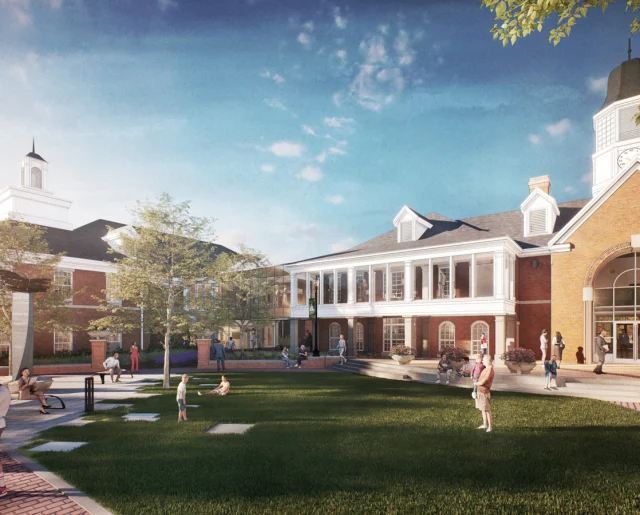 City of Westerville City Hall Complex Improvements rendering